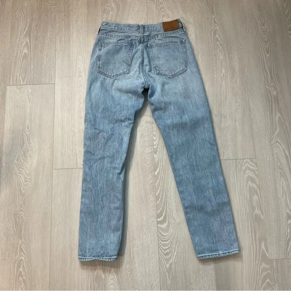 Aritzia Denim Forum The Ex Boyfriend Denim Blue size 26 Organic Cotton - Picture 12 of 16